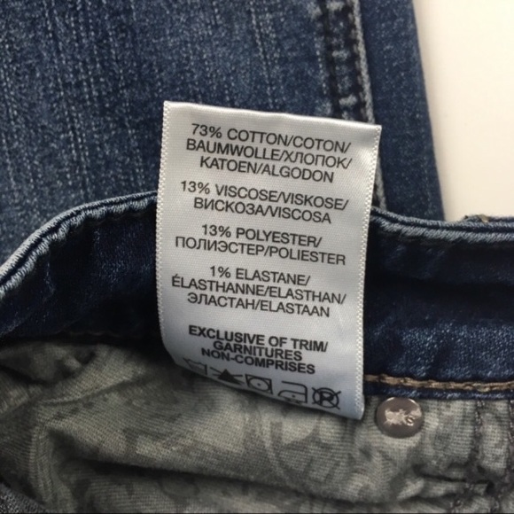 Silver Tuesday Boot Cut Distressed Jeans Sz 25 - Picture 7 of 7